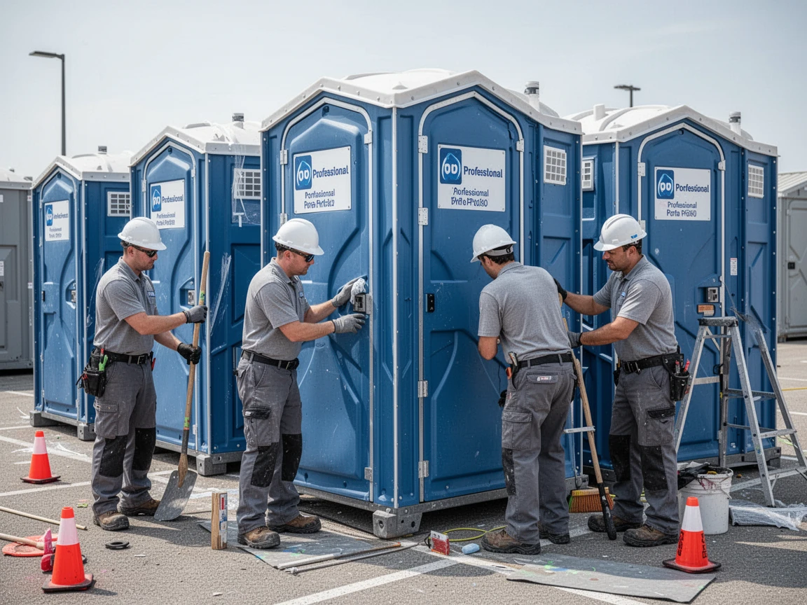 The Phelan Porta Potty Rental team in Manvel, TX