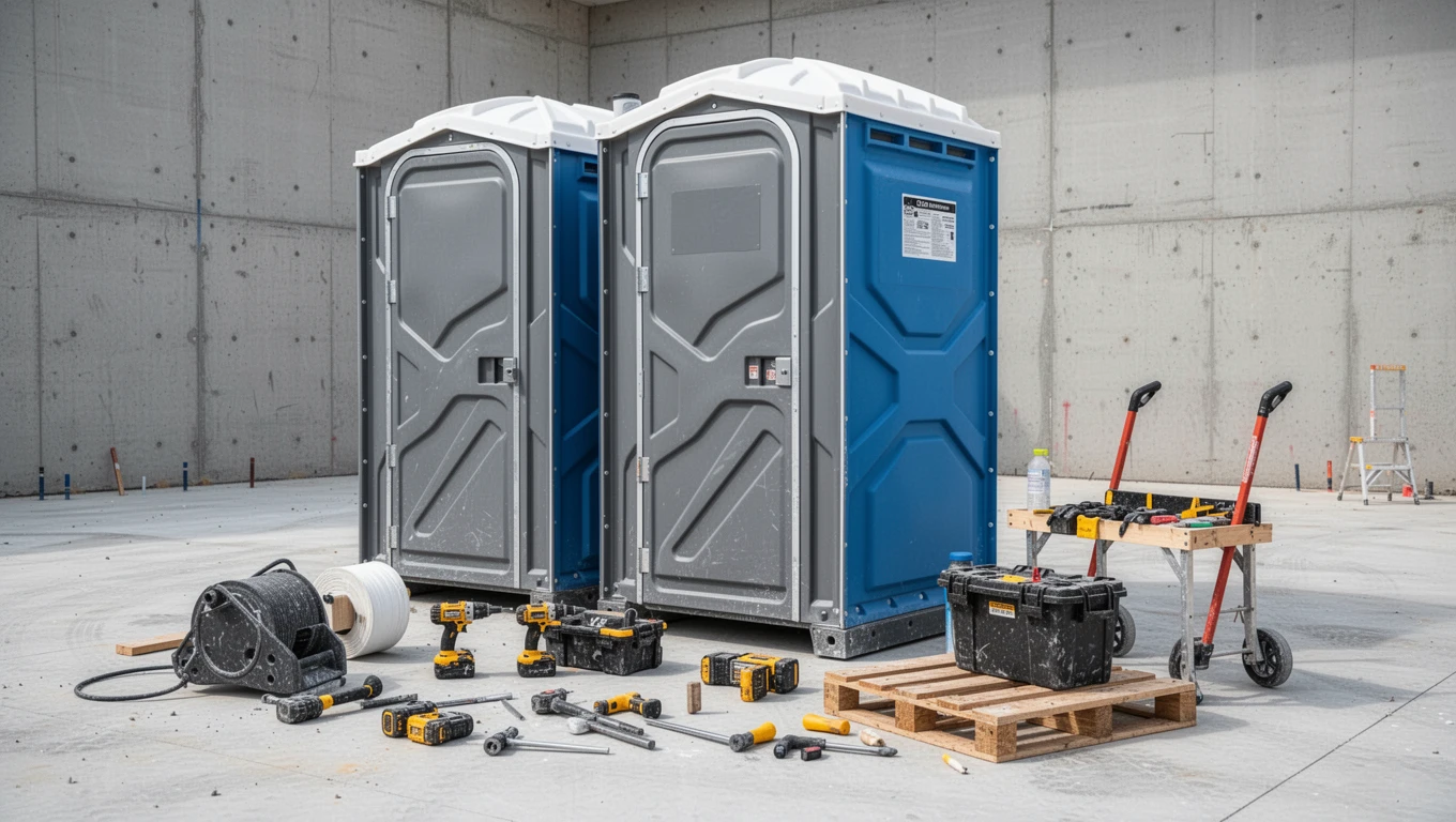 Construction Porta Potty Rental in Manvel, TX
